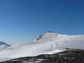 Vue du dôme de Chasseforêt depuis le dôme des Sonnailles.