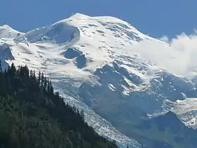 Dôme du Goûter depuis Chamonix