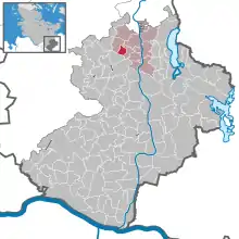 Düchelsdorf, arrondissement du duché de Lauenbourg