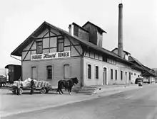 La fabrique d’engrais Hauert en 1960