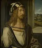 Autoportrait aux gants, 1498. Musée du Prado