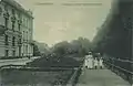 Installations dans la Goltsteinstraße, au coin de la Bleichstraße, vers 1900