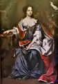 Portrait de Catherine de Bragance, reine d'Angleterre ( Palais Necessidades, Lisbonne )