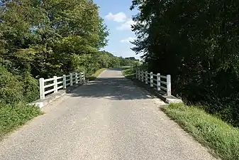 Pont sur la D139.