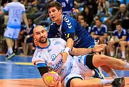 En 2016, sous le maillot du Saran Loiret Handball.