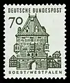 Timbre de 1965 de la série Deutsche Bauwerke aus zwölf Jahrhunderten