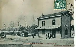 La gare de Châlons-sur-Marne