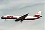 Le Boeing 757 impliqué en juin 2002.}}
