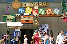 Toy Story Midway Mania à Disney's Hollywood Studios