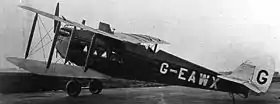 Un de Havilland DH.18B en 1921