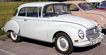 La DKW 1000 limousine de 1961.