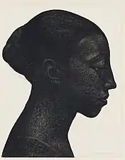 Étude de profil (1913), musée des Beaux-Arts de Bordeaux.