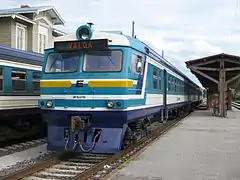 Train Edelaraudtee à Tartu (2010).