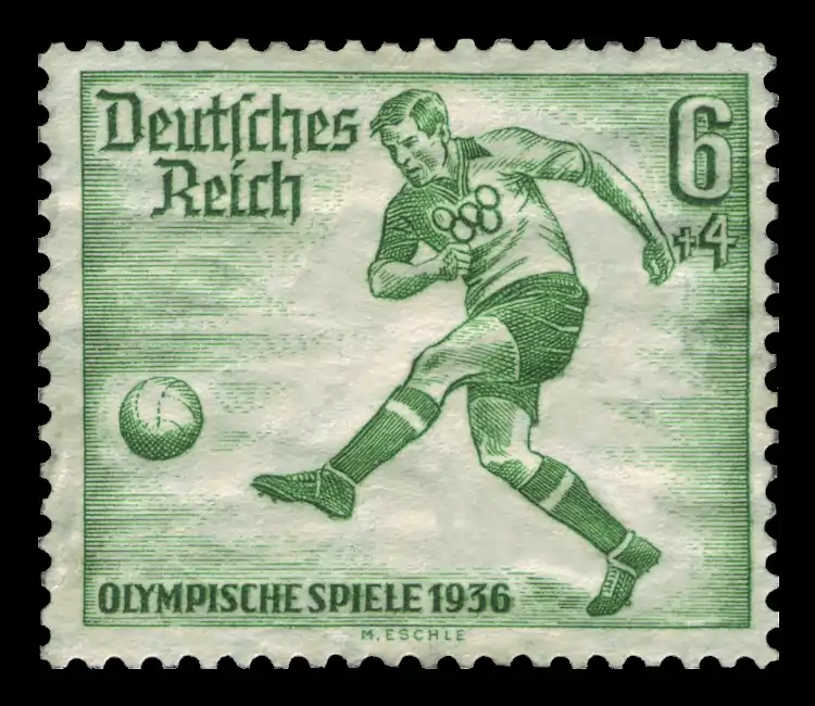 Description de l'image DR 1936 611 Olympische Sommerspiele Fussball.jpg.