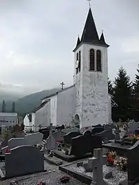 L'église Saint-Vincent-de-Dax.