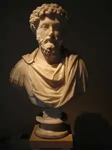 Buste de Marc Aurèle - musée d'Istanbul.