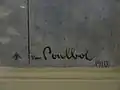 Signature de Poulbot avec la date du tableau.