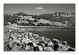 Plage de Cassis.