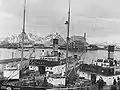 Le port en 1935.