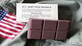 Image illustrative de l’article Chocolat des forces armées des États-Unis