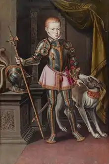 Sébastien Ier de Portugal,coll. privée, vers 1562