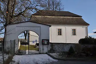 Daňkovice. : église évangélique.