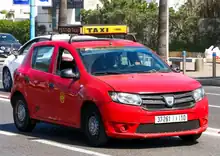 Petit Taxi de Casablanca au Maroc