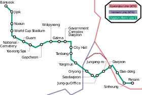 Image illustrative de l’article Métro de Daejeon