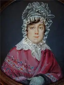 Mademoiselle Seize de Grandmaison par Dagoty (collection privée).