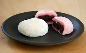 Daifuku fourrés à l’anko.