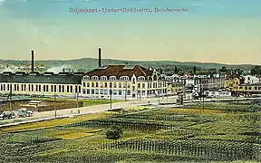 Industrie Daimler DMG de Untertürkheim de Stuttgart, 1911