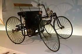 Daimler Stahlradwagen, 1889.