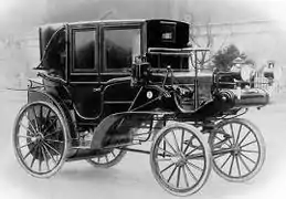 Daimler Riemenwagen Taxi Victoria 1897