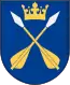 Armoiries de la province suédoise de Dalécarlie, représentant deux flèches surmontées d'une couronne.