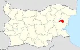 Localisation de Dalgopol