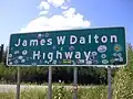 Signalisation de la Dalton Highway