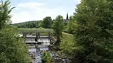 Barrage à Knowlton.