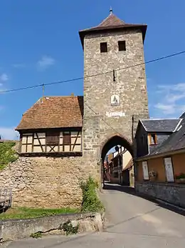 La porte de Dieffenthal.