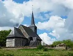 Chevet de l'église Saint-Géry.