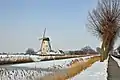 Canal de Damme avec le moulin