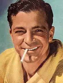 Description de l'image Dana Andrews by László Willinger, Modern Screen, August 1945 (cropped).jpg.