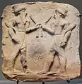 Danseurs avec des claquoirs. Première dynastie de Babylone. Musée du Louvre.