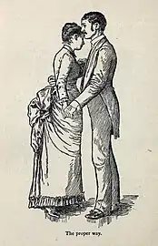 Illustration du manuel de Dodsworth, couple dansant.