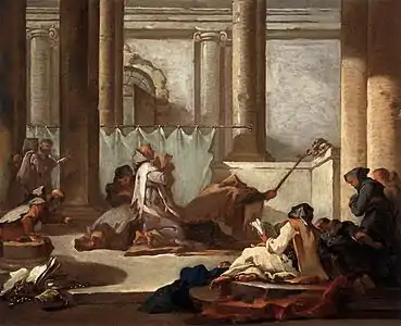 L'Adoration des crânes (1733), Washington, National Gallery of Art.