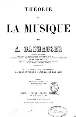 Image illustrative de l’article Théorie de la musique (livre)