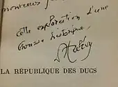 signature de Daniel Halévy