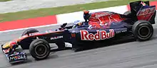 Photo de Daniel Ricciardo, pilote essayeur chez Toro Rosso, qui remplace Sébastien Buemi lors de cette séance d'essais