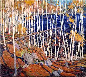 Dans le Nord (1915), Tom Thomson, Musée des beaux-arts du Canada.