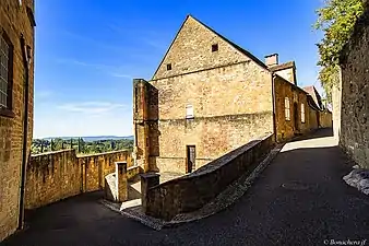 Dans les rues de Gourdon.