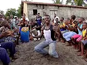Danse traditionnelle du village d'Avlékété